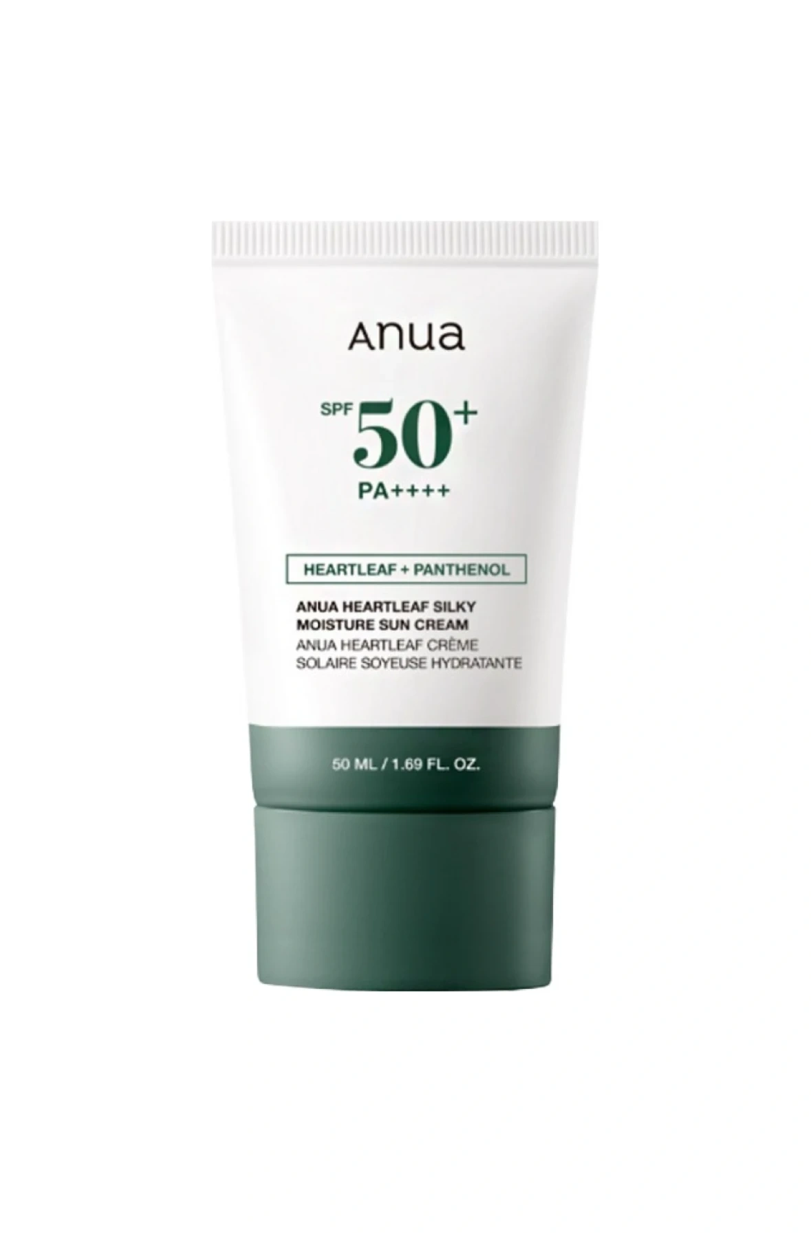 Heartleaf Silky Moisture Sun cream SPF50+ PA++++